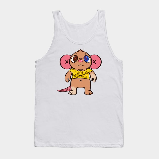 lab rat 19 Tank Top by Blue Afro